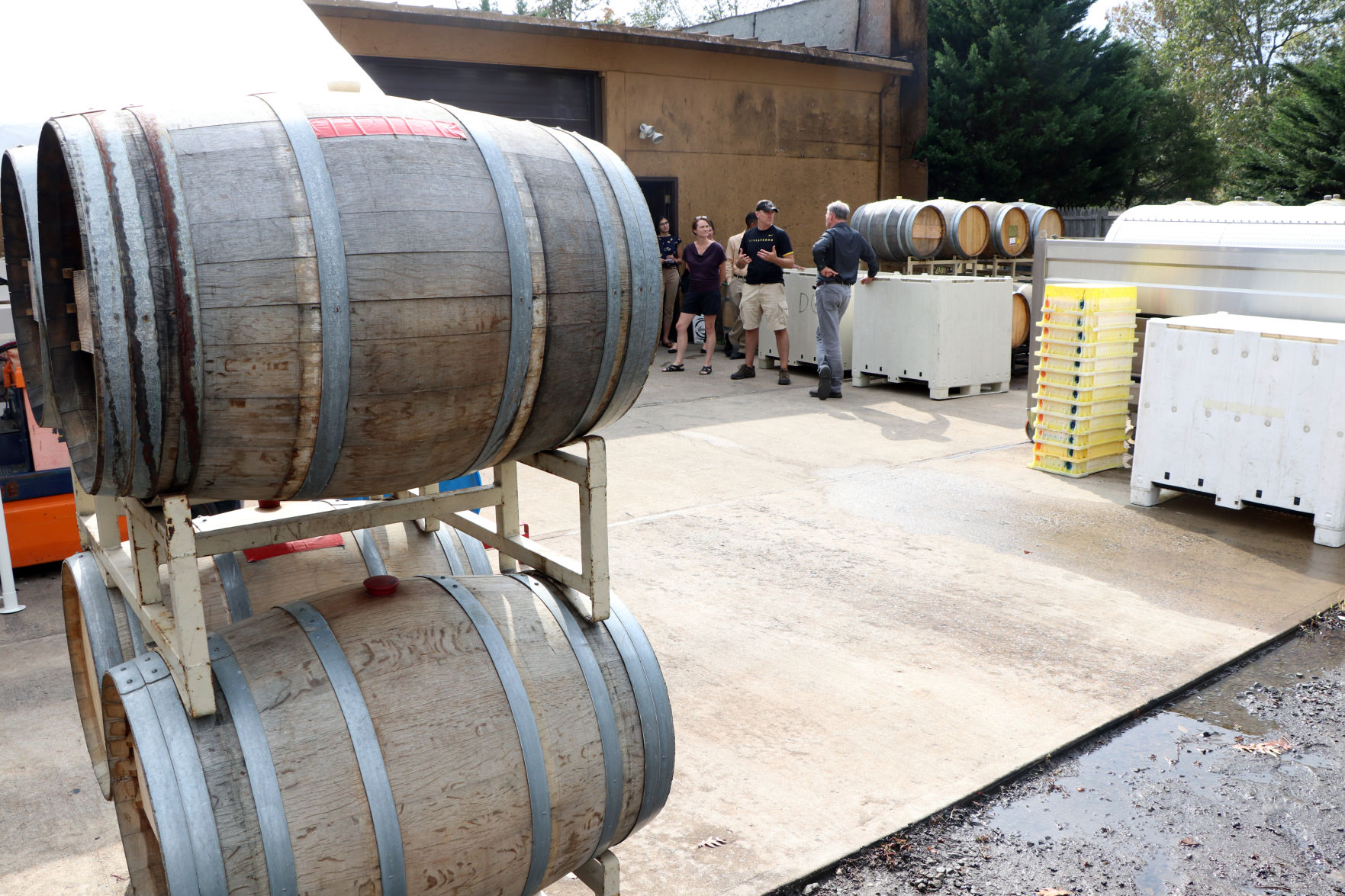 Kaine's Loudoun County visit | The Vineyards & Winery at Lost Creek 2